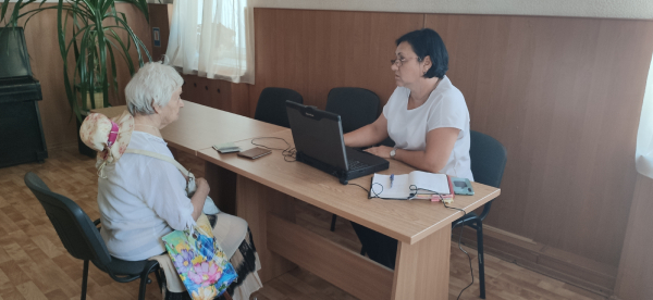 В Севастопольском Доме ветеранов состоялся прием заместителя руководителя социального фонда России по г. Севастополю